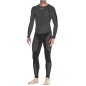 Sixs STX R V2 Sottotuta Integrale 4 Stagioni Black Carbon Con Zip Laterale