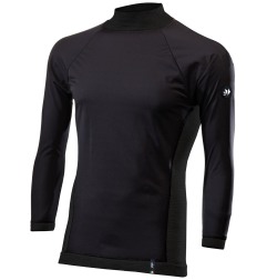 Sixs TS4 MERINOS Maglia Lana Merino Antivento Maniche Lunghe Con Lupetto Wool Black