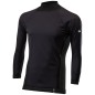 Sixs TS4 MERINOS Maglia Lana Merino Antivento Maniche Lunghe Con Lupetto Wool Black