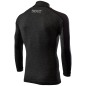 Sixs TS4 MERINOS Maglia Lana Merino Antivento Maniche Lunghe Con Lupetto Wool Black
