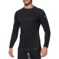 Sixs TS4 MERINOS Maglia Lana Merino Antivento Maniche Lunghe Con Lupetto Wool Black
