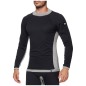 Sixs TS4 MERINOS Maglia Lana Merino Antivento A Maniche Lunghe Con Lupetto Wool Gray