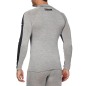 Sixs TS4 MERINOS Maglia Lana Merino Antivento A Maniche Lunghe Con Lupetto Wool Gray