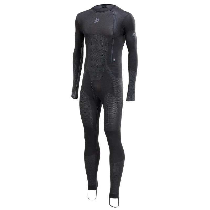Sixs BT STXL R V2 Sottotuta Integrale Estiva Linea Light BT V2 Black/Dark Grey