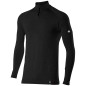 Sixs TS13 MERINOS Maglia A Maniche Lunghe Lana Merino Collo Alto Zip Wool Black