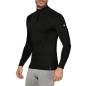 Sixs TS13 MERINOS Maglia A Maniche Lunghe Lana Merino Collo Alto Zip Wool Black