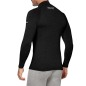 Sixs TS13 MERINOS Maglia A Maniche Lunghe Lana Merino Collo Alto Zip Wool Black