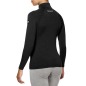 Sixs TS13 MERINOS Maglia A Maniche Lunghe Lana Merino Collo Alto Zip Wool Black