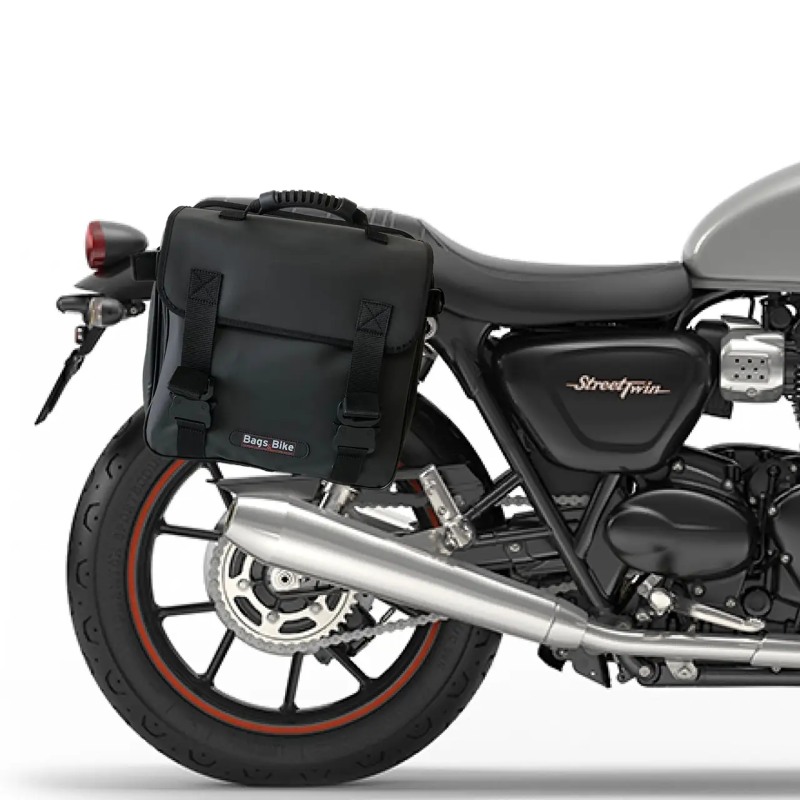 Bags & Bike Borse Laterali Trekker Per Triumph Street Twin 900 Dal 2020 Al 2024