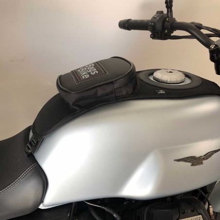 Bags & Bike Fascia Serbatoio Nera Per Moto Guzzi V7 Special Dal 2021 Al 2025