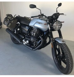 Bags & Bike Borse Laterali Sahara Verde Per Moto Guzzi V7 Special Dal 2021 Al 2025