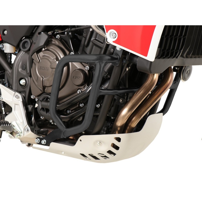 Hepco & Becker 5014564 00 01 Paramotore tubolare inferiore in acciaio nero per Yamaha Teneré 700 (19)