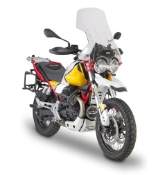 Cupolino alto maggiorato Givi D8203ST Moto Guzzi V85TT Trasparente