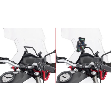 Givi FB8203 Traversino Dietro Cupolino Per Moto Guzzi V85 TT Dal 2019 Al 2023
