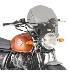 Givi AL9051A Kit di attacchi per cupolini 100AL, 100ALB, 140A, 140S per Royal Enfield Interceptor 650 (19-)