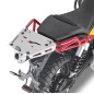 Supporto Piastra in alluminio Givi SRA8203 bauletti Monokey MotoGuzzi V85TT