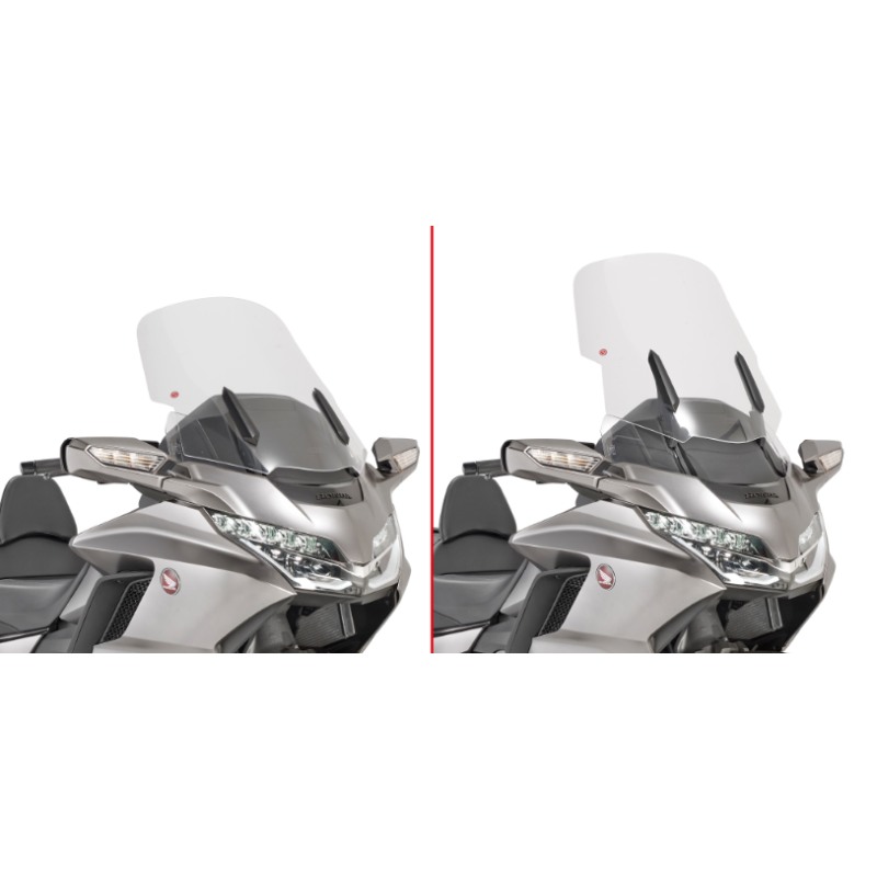 Craftride Ventilated Windscreen For Honda Goldwing GL 1800 (2001-2016) – Clear