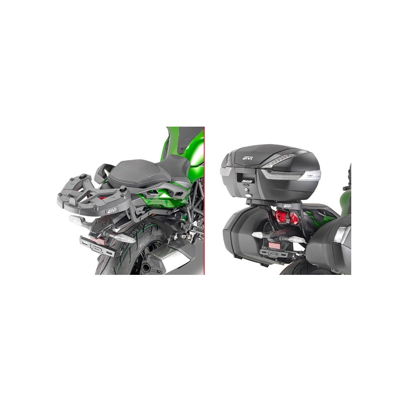 4123FZ GIVI Attacco posteriore per bauletto Monokey-Monolock per Kawasaki Ninja H2 SX dal 2018