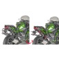 PLXR4123 Portavaligie laterali GIVI per Valigie V35 Monokey Side per Kawasaki Ninja H2 SX dal 2018