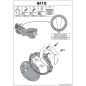 Givi BF10 flangia da serbatoio per borse Tanklock