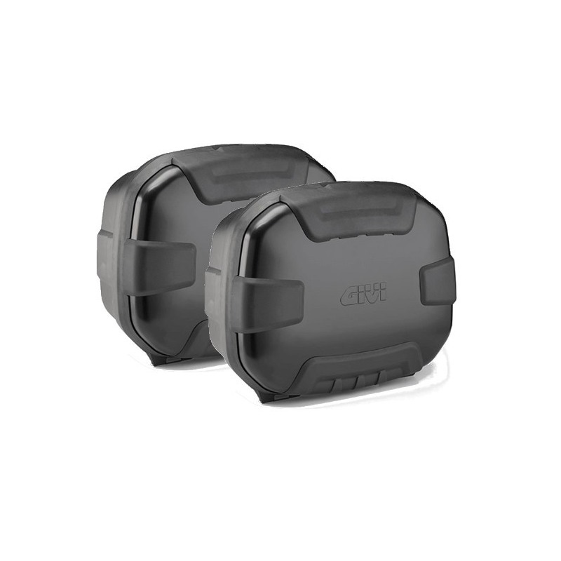 Givi TRK35NPACK2 Coppia di valigie Trekker 35 litri Nero