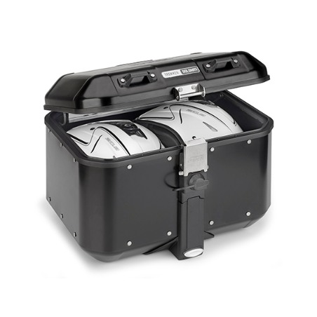 Givi DLM46B Bauletto in alluminio Trekker Dolomiti Monokey  46 lt nero