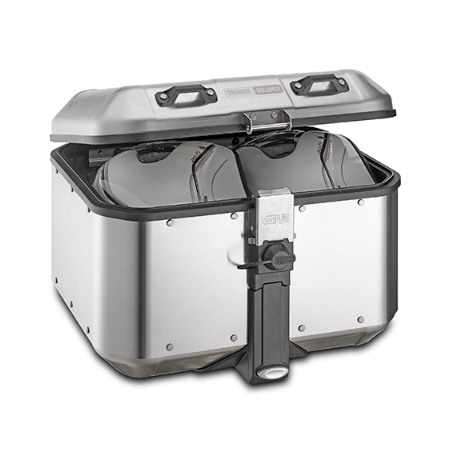 Givi DLM46A Bauletto in alluminio Trekker Dolomiti 46 lt grigio