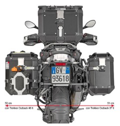 Givi PL5108CAM Portavaligie laterale BMW R1250GS e R1200GS / Adventure