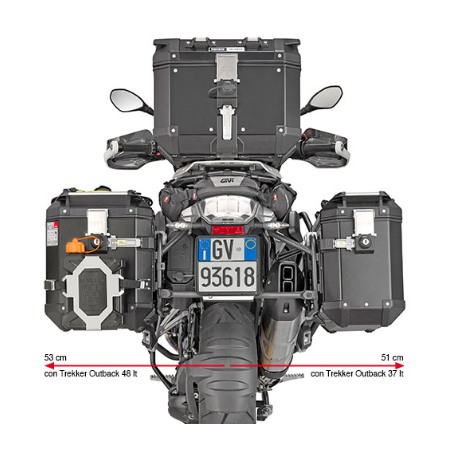 Givi PL5108CAM Portavaligie laterale BMW R1250GS e R1200GS / Adventure