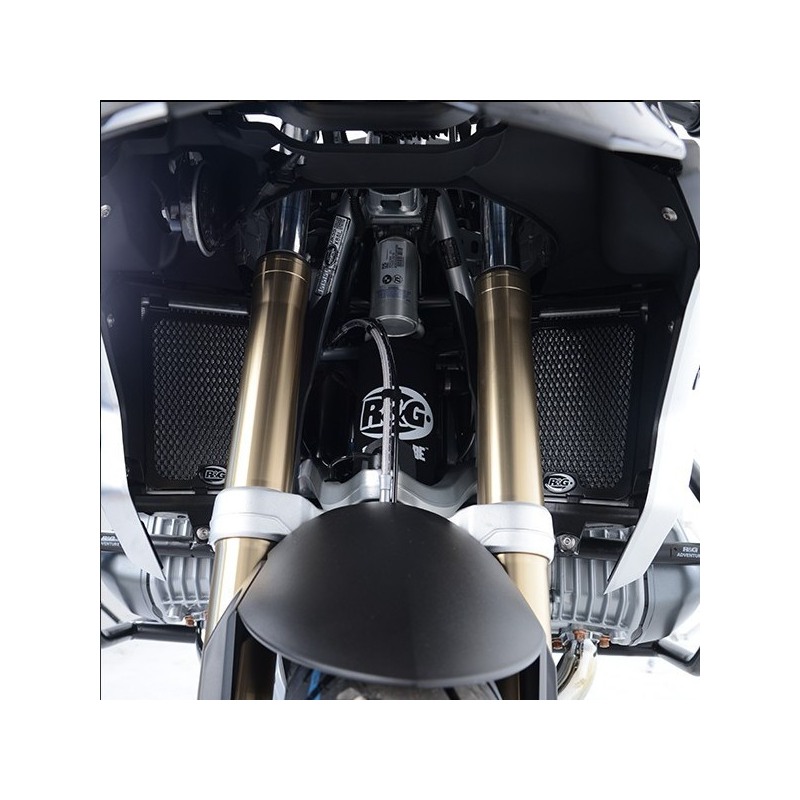 Protezione Radiatore In Acciaio Inox Per BMW R1200GS LC (2013-2018) – Griglia Di Copertura Nera