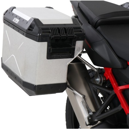 Kit completo telaietto + valigie alluminio Hepco Becker per Honda Africa Twin CRF1100L