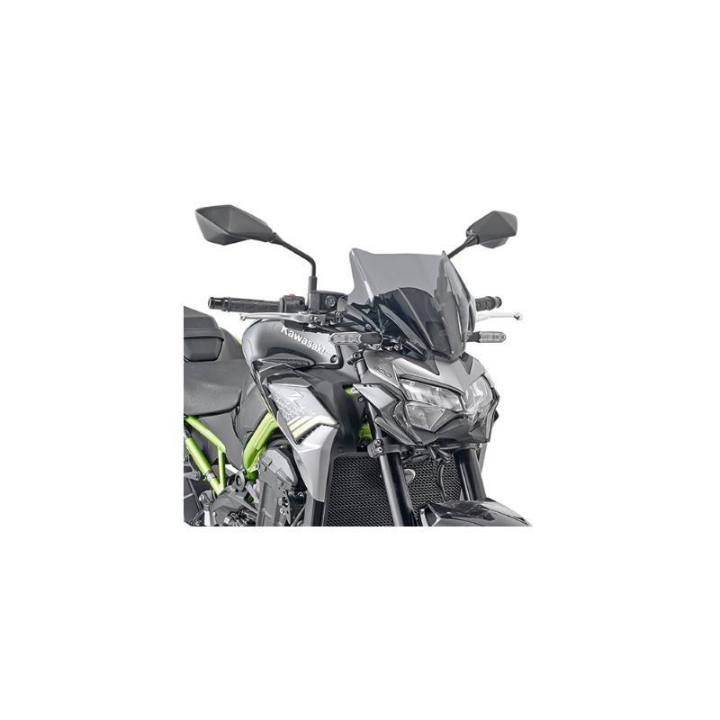 Givi 1176A Cupolino fumè per Honda CB 500 F dal 2019 e Kawasaki Z900 dal 2020