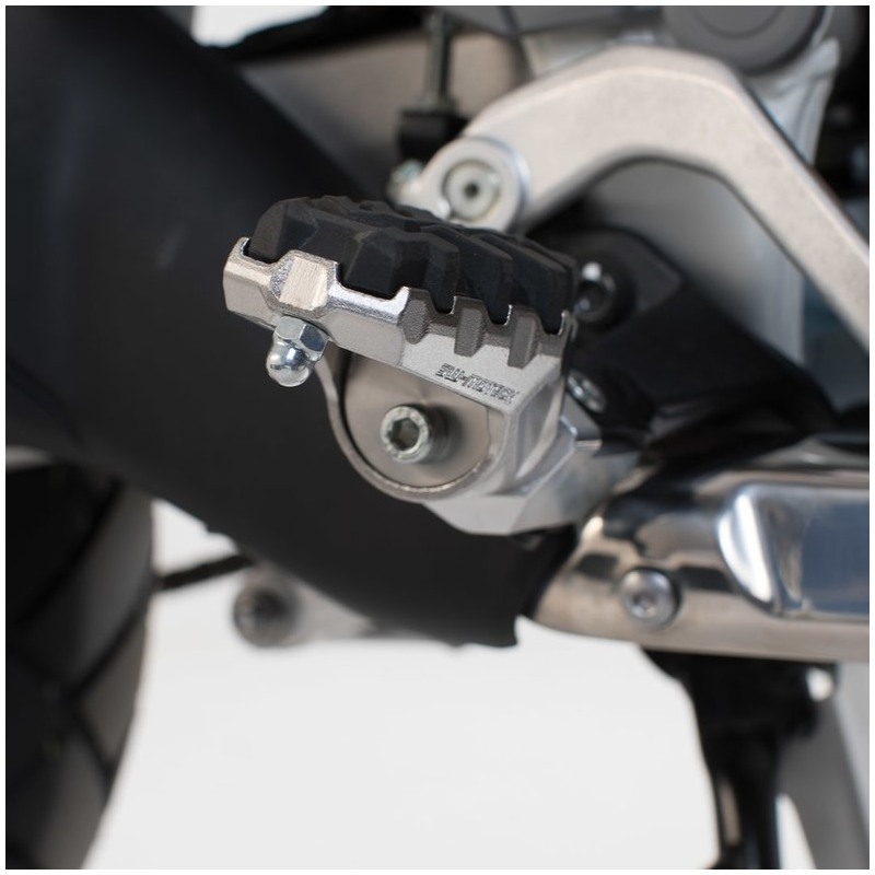 Pedane Per Moto Passeggero Posteriore - Regolabili, In Acciaio E Gomma, Per Honda VTX1300/VTX1800 - Foto 6