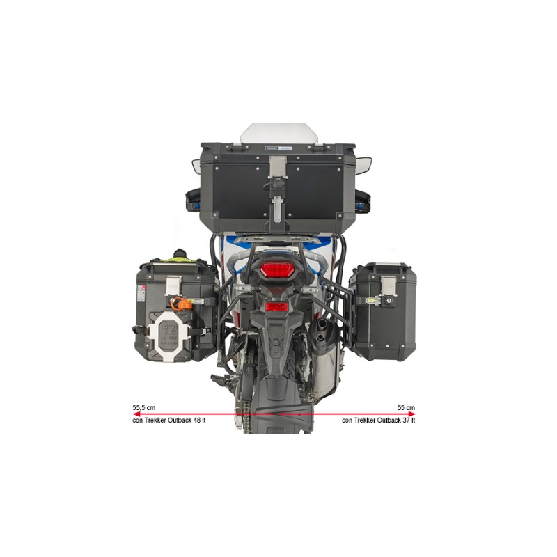 Kappa KLO1178CAM Telaietti laterali Honda CRF1100L Africa Twin e Adventure Sports Cam-Side