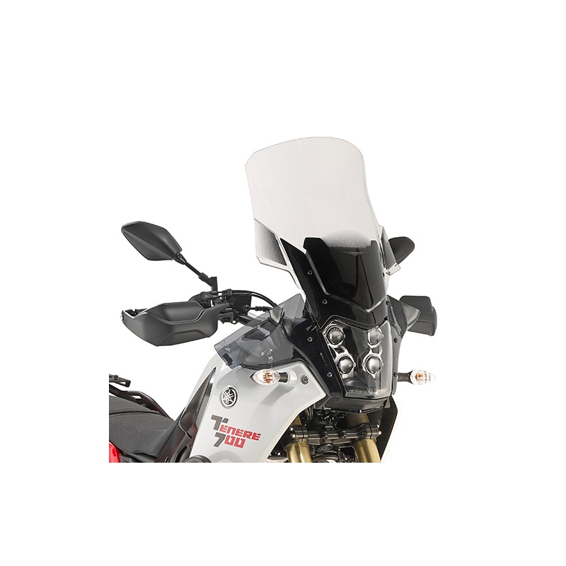 Parabrezza alto Kappa KD2145ST Yamaha Ténéré 700 trasparente