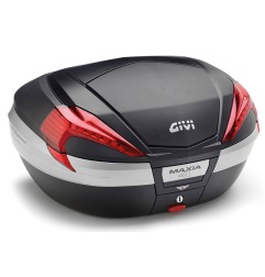 Givi V56NN Bauletto posteriore Maxia 4 Monokey Catadiottri Rossi Cover Carbonio