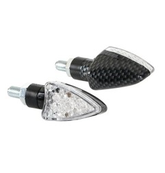 COPPIA FRECCE LAMPA ARROW CARBON LOOK COD.90115