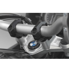 Riser inclinati manubrio SW Motech LEH.07.039.12601/B per BMW R1200GS LC e Adventure 2013- Nero