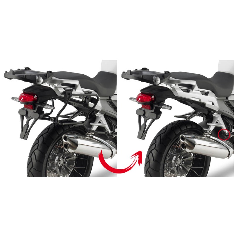 Telaietti laterali Givi PLXR1110 per valigie V35, V37 Monokey Side Honda Crosstourer 1200