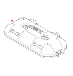 Givi ZDLM36ALCM Coperchio valigia laterale Dolomiti Lato Sinistro Colore Grigio alluinio