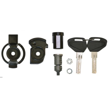 Kit serratura Kappa KSL101 chiave security lock per bauletti e valigie