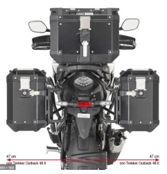 Telaietti Kappa KL ONE-FIT KLO1171CAM Valige Laterali K'Force Honda CB 500 X 2019