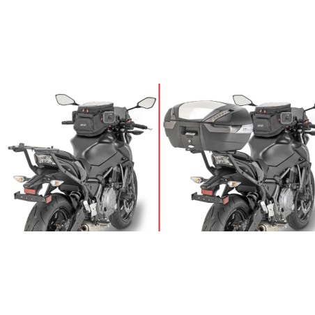 Givi 4117FZ Attacco posteriore bauletti Monokey e Monolock Kawasaki Z650 2017