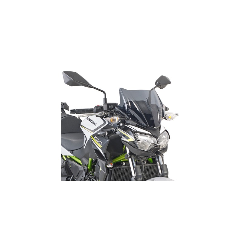 Cupolino Givi 4128S fumé 28 x 36,5 cm (H x L) Kawasaki Z650 2020