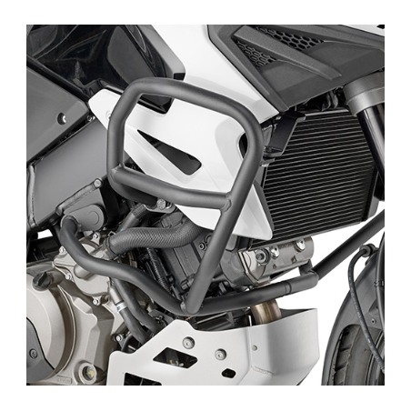 Paramotore tubolare Kappa KN3117 per Suzuki V-Strom 1050 nero 