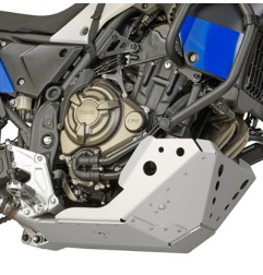 Protezione coppa Kappa RP2145K Yamaha Ténéré 700 alluminio satinato anodizzato 