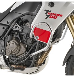 Protezione motore tubolare kappa KN2145OX Yamaha Ténéré 700 acciaio inossidabile