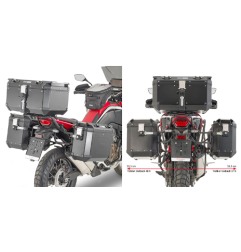 Telaietti laterali Givi PLO1179CAM Africa Twin CRF1100L Monokey Cam-Side per Trekker Outback