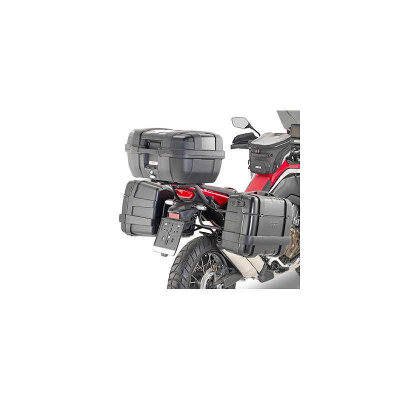 Portavaligie laterale Givi PLO1179MK Honda Africa Twin CRF1100L PL ONE-FIT Monokey