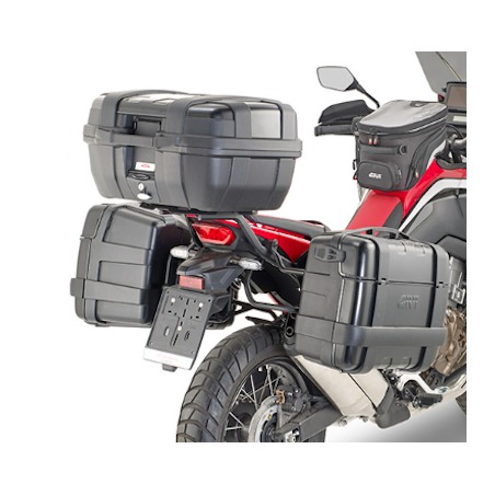 Portavaligie laterale Givi PLO1179MK Honda Africa Twin CRF1100L PL ONE-FIT Monokey